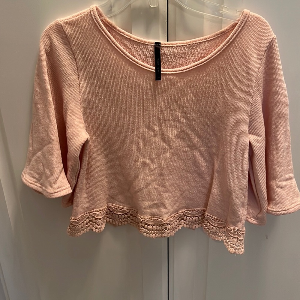 Mon ami cropped top size small